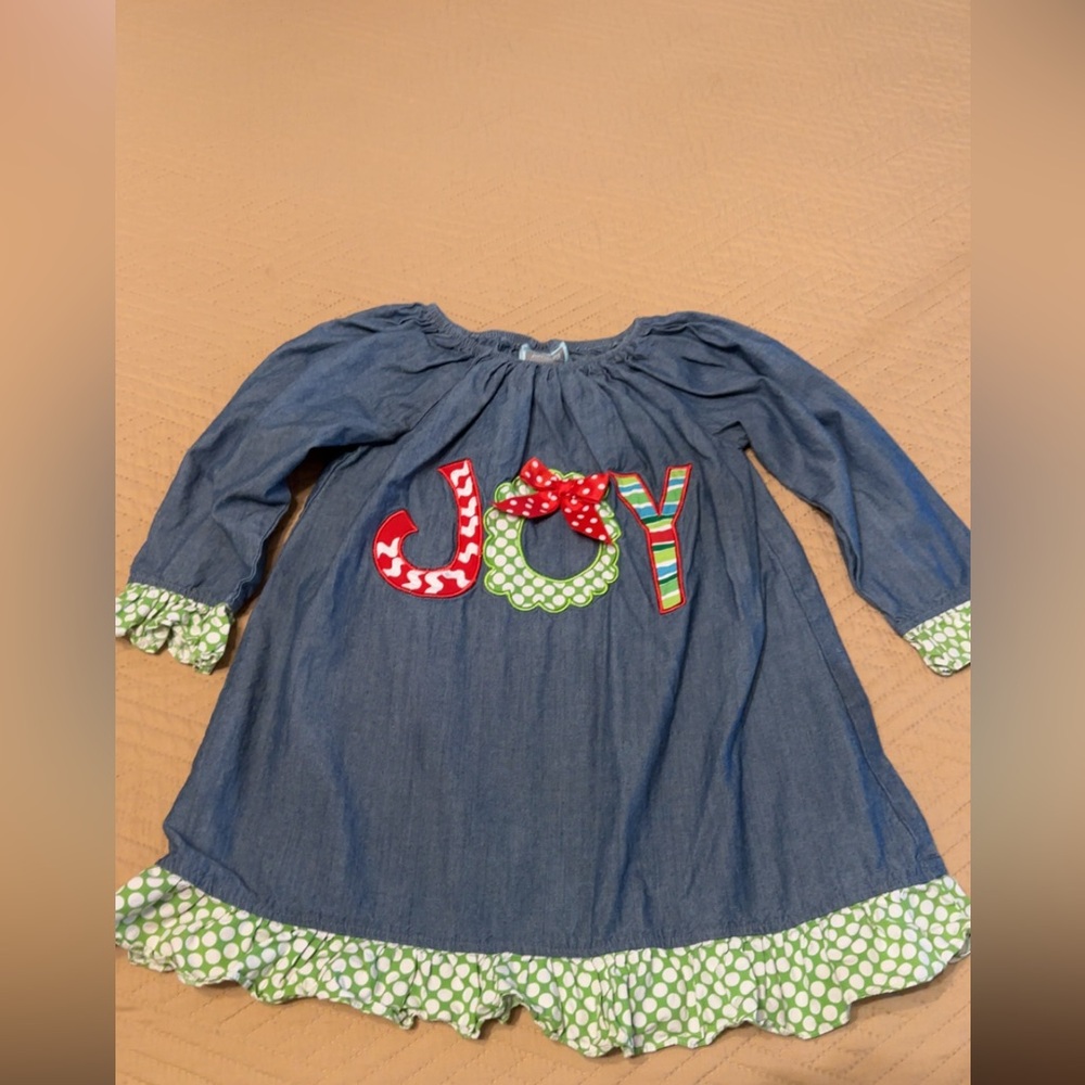 Joy Christmas dress